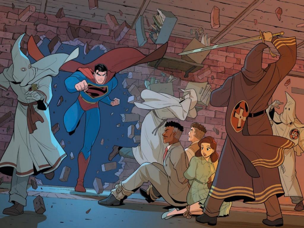 Superman Esmaga a Klan de Glen Luen Yang e Gurihiru - O Ultimato (2)