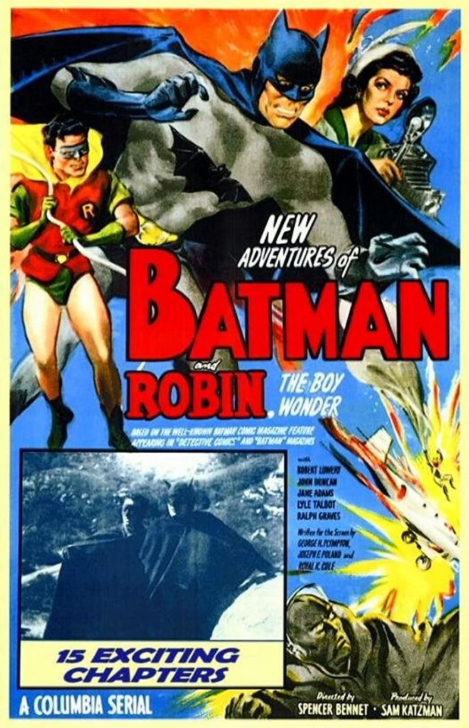 4 Batman no Cinema 1949 Batman e Robin