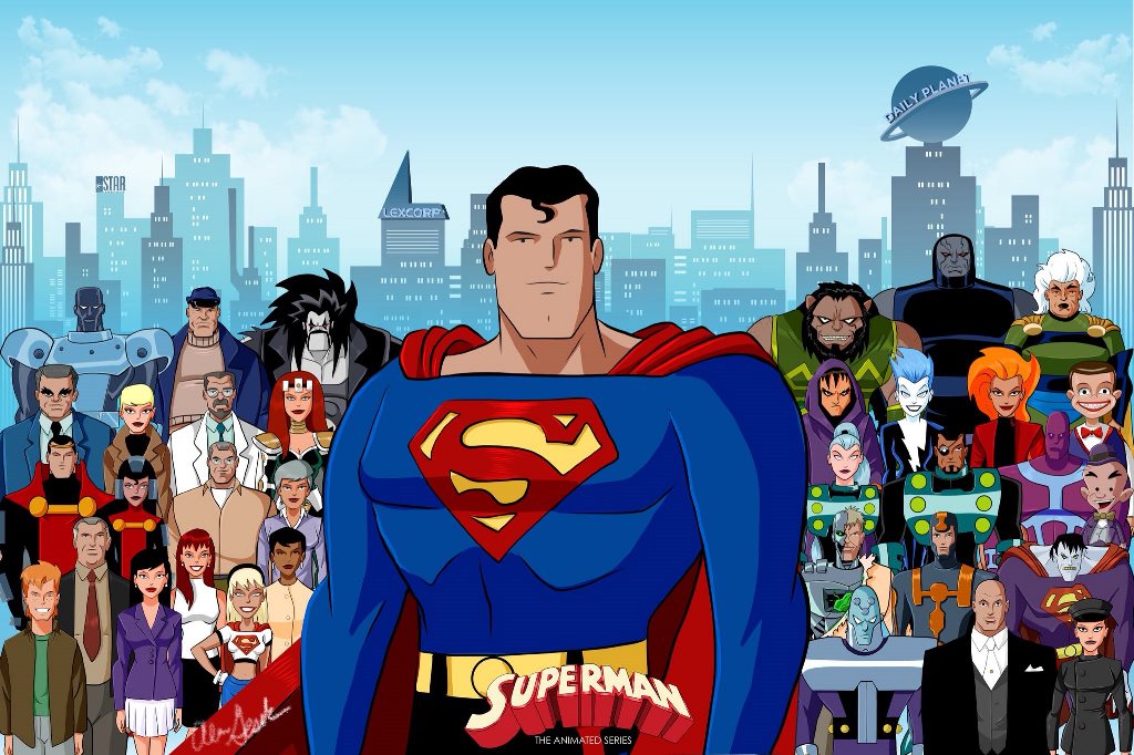 Superman Animated Series – Dicas de Streaming - Ultimato do Bacon