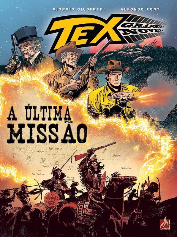 Tex Graphic Novel #10 Tex A Última Missão Comprar