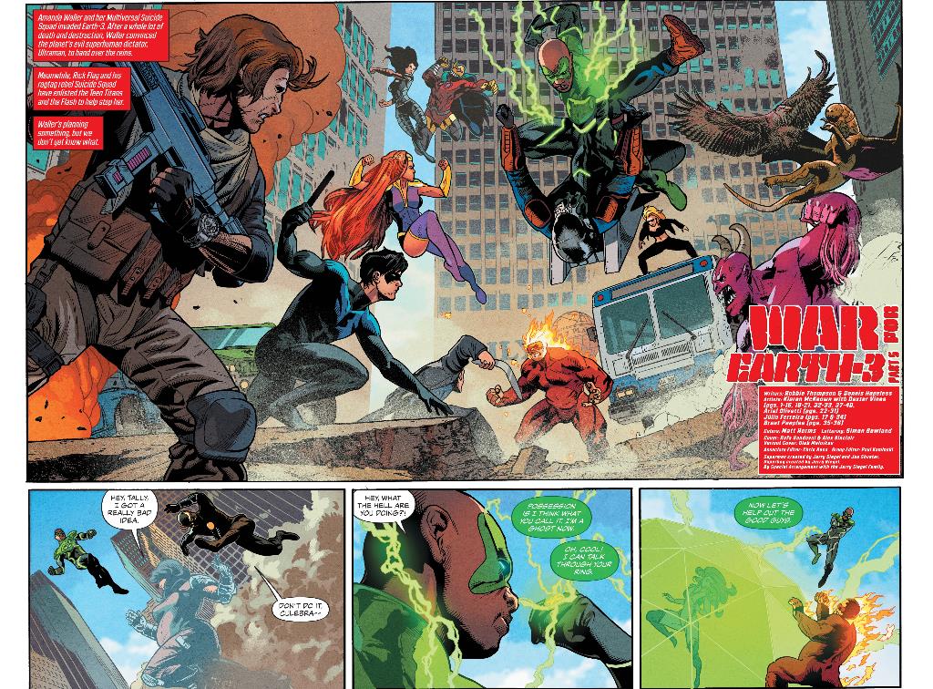 Guerra pela Terra 3 da DC Comics (1)
