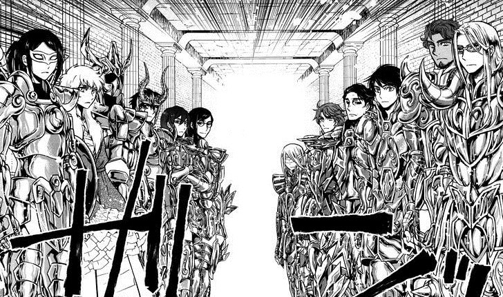Conheça o mangá Os Cavaleiros do Zodíaco Dark Wing de Kenji Saitô e Shinshuu Ueda (3)