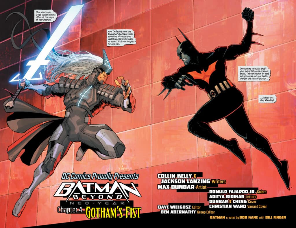 Batman do Futuro Ameaça Holográfica de Jackson Lanzing e Collin Kelly - O Ultimato (1)
