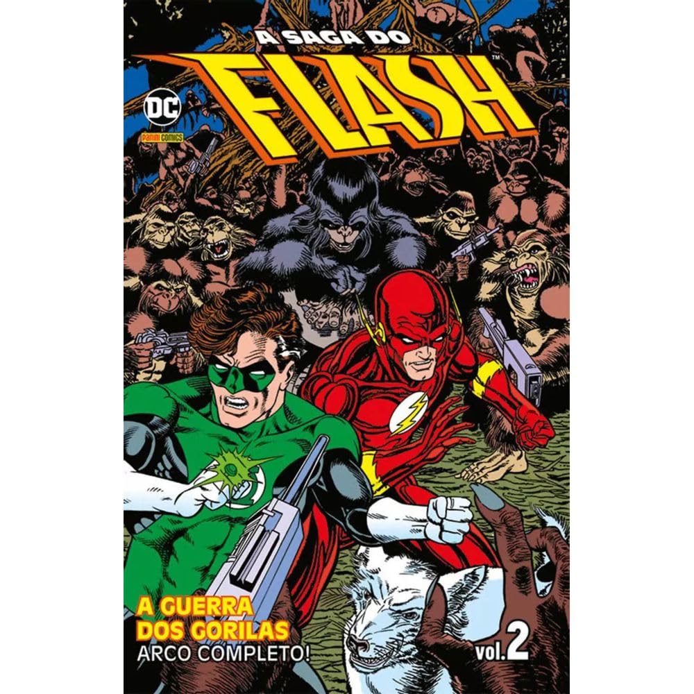Flash e Lanterna Verde A Guerra dos Gorilas de Mark Waid e Gerard Jones Comprar